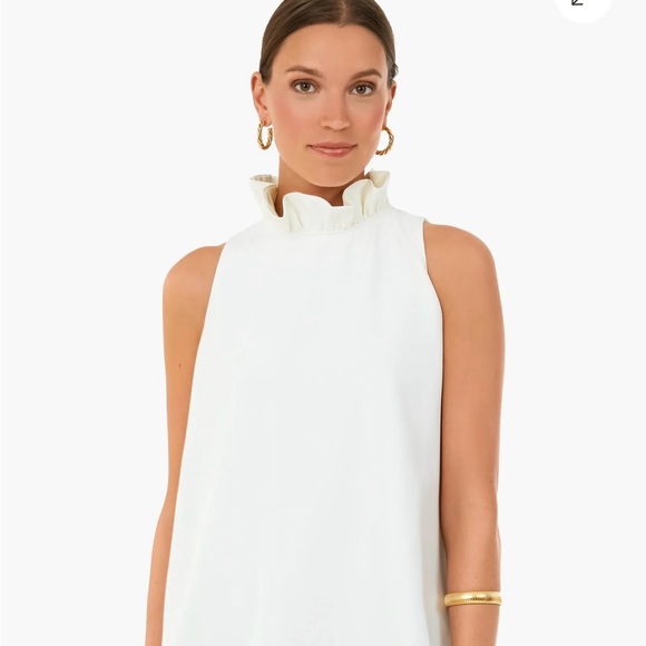 Pomander Place Tops - Tuckernuck White Bow Tank